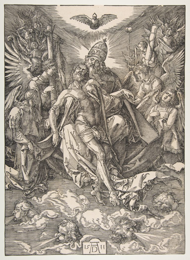 Albrecht Dürer, The Holy Trinity, 1511, The Metropolitan Museum of Art <br>