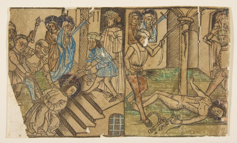 Two of the Seven Falls of Christ <br>The Metropolitan Museum of Art, New York, www.metmuseum.org