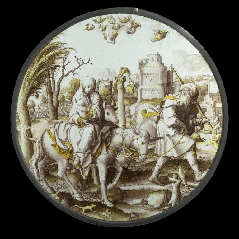Dirck Vellert - Flight into Egypt, ca. 1532-1540 <br>Rijkmuseum Amsterdam, http://hdl.handle.net/10934/RM0001.COLLECT.299484